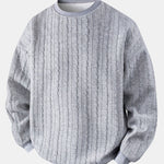 Men’s Textured Jacquard Crew-Neck Sweatshirt — view 2