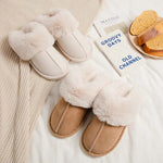 Warm-Lined Slip-On Slippers with Non-Slip Sole — view 5