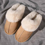 Warm-Lined Slip-On Slippers with Non-Slip Sole — view 7