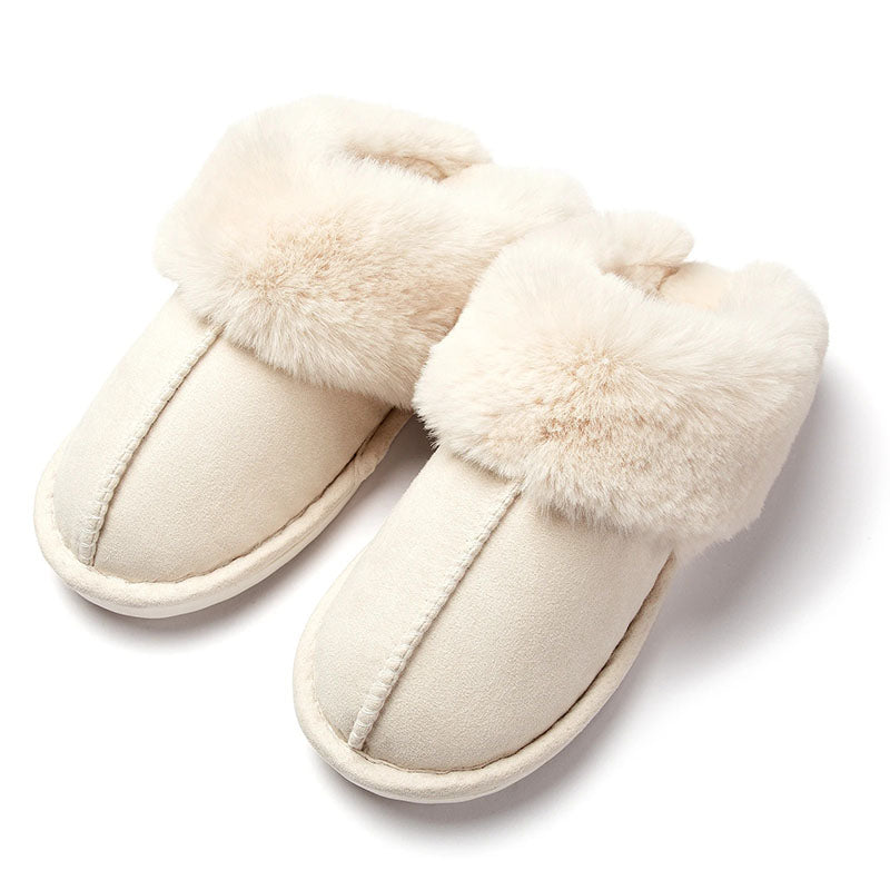 Warm-Lined Slip-On Slippers with Non-Slip Sole — view 9