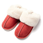 Warm-Lined Slip-On Slippers with Non-Slip Sole — view 11