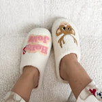Festive Embroidered Slip-On Slippers — view 9