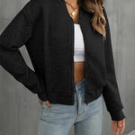 Women’s Lightweight Quilted Bomber Jacket — view 3