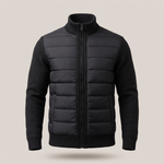 Men’s Hybrid Puffer Jacket with Knit Sleeves — view 5