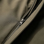 Men’s Hooded Coat with Concealed Front Closure — view 5