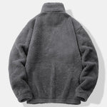 Men’s Teddy Fleece Quarter-Zip Sweatshirt with Kangaroo Pocket — view 6