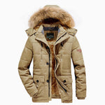 Men’s Utility Parka with Teddy Fleece Lining and Detachable Hood — view 2