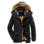 Men’s Utility Parka with Teddy Fleece Lining and Detachable Hood — view 4