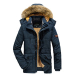 Men’s Utility Parka with Teddy Fleece Lining and Detachable Hood — view 9