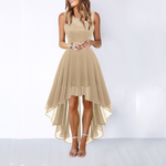 Women’s Sleeveless High-Low Evening Dress — view 8