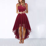 Women’s Sleeveless High-Low Evening Dress — view 9