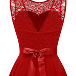 Women’s Sleeveless High-Low Evening Dress — view 10