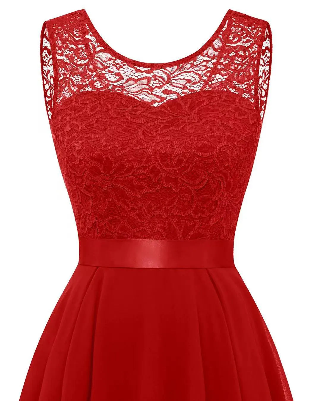 Women’s Sleeveless High-Low Evening Dress — view 11