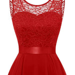 Women’s Sleeveless High-Low Evening Dress — view 11