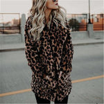 Women's Leopard Print Hooded Coat — view 3
