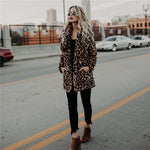 Women's Leopard Print Hooded Coat — view 4