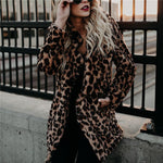 Women's Leopard Print Hooded Coat — view 5
