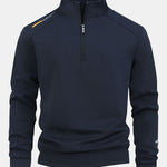 Men’s Quarter-Zip Sweatshirt with Stand Collar — view 1