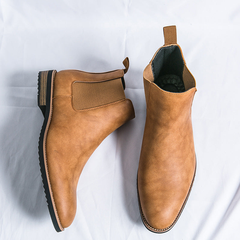 Men’s Chelsea Boots with Elasticated Side Panels — view 2