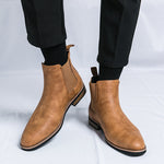 Men’s Chelsea Boots with Elasticated Side Panels — view 4